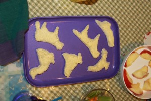 Buttered Animal Shaped Bread